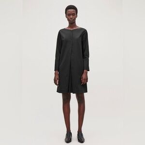 COS A-Line Dress With Front Pleat, size 4